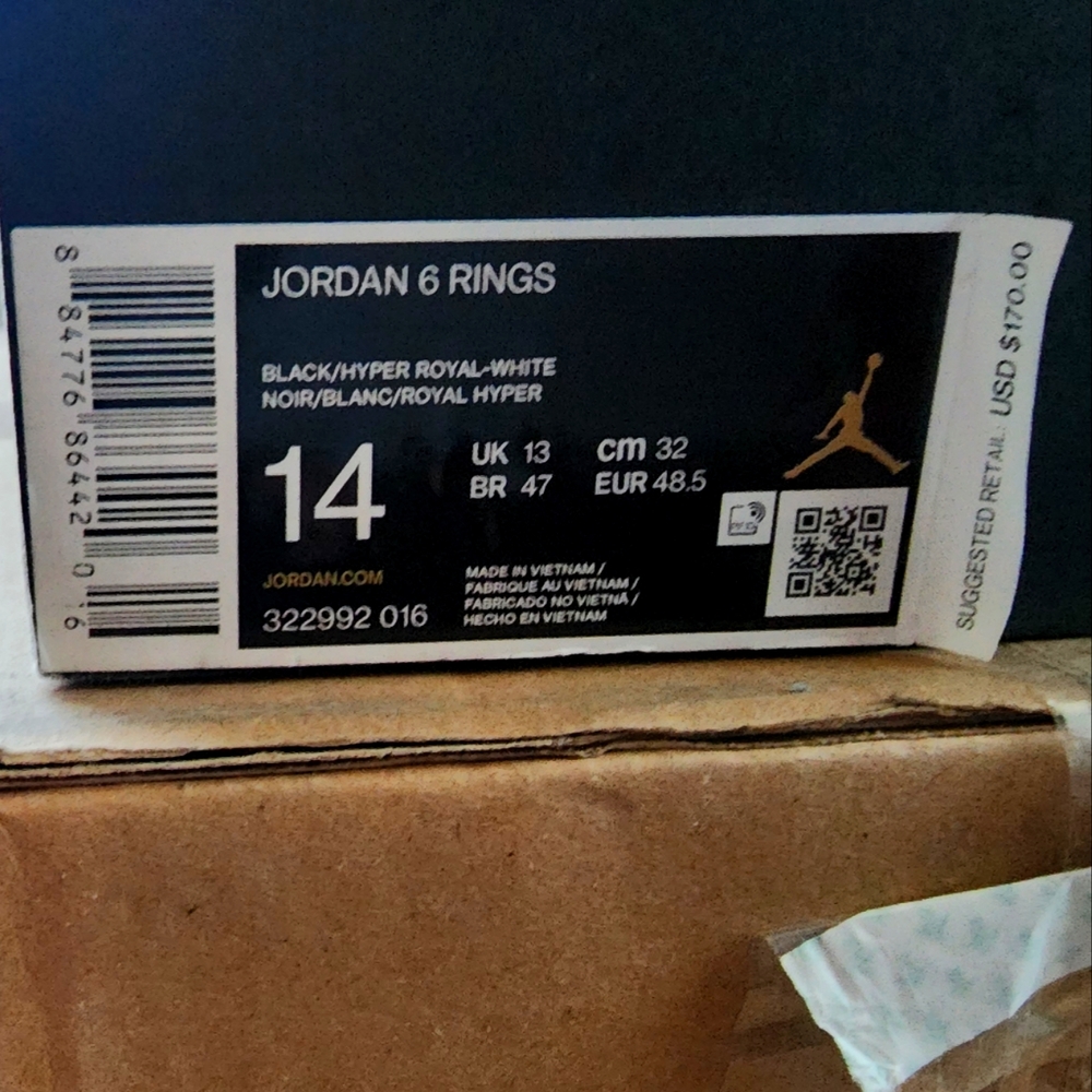 Air Jordan 6 Rings "Space Jam"